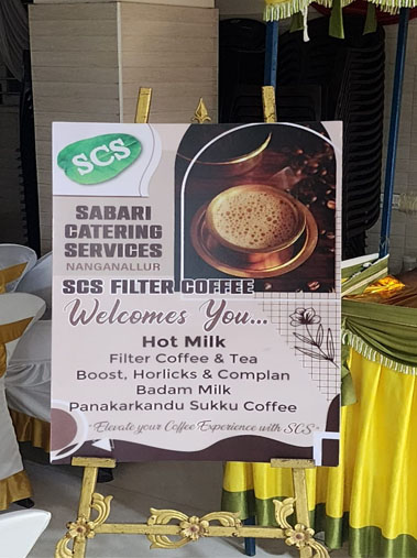 South Indian Filter Coffee Station